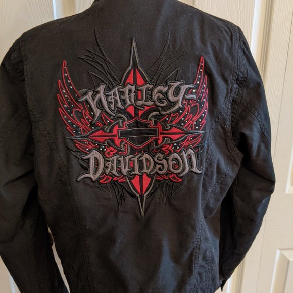 Harley-Davidson Jackets & Blazers - Harley-Davidson Black Denim Jacket